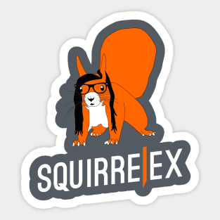 Squirrelex Sticker